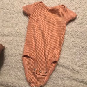Orange onesie